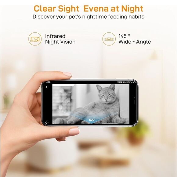 COPY - Automatic Cat Feeders, Smart Timed Automatic Dog Feeder, HD Camera Voice… - Picture 9 of 9